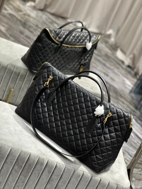 New ES GIANT Quilted Leather Travel Bag - 图片 9
