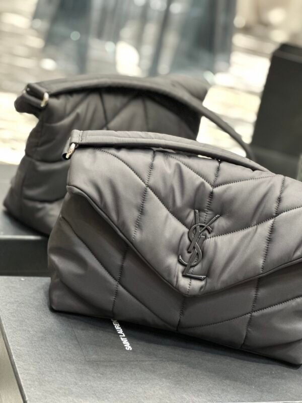 Loulou puffer_nylon model Salt-style preppy shoulder and crossbody bag for both men and women - 图片 9