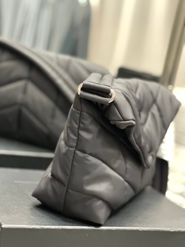 Loulou puffer_nylon model Salt-style preppy shoulder and crossbody bag for both men and women - 图片 8