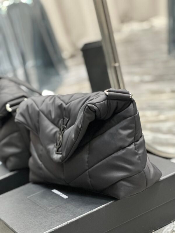 Loulou puffer_nylon model Salt-style preppy shoulder and crossbody bag for both men and women - 图片 7