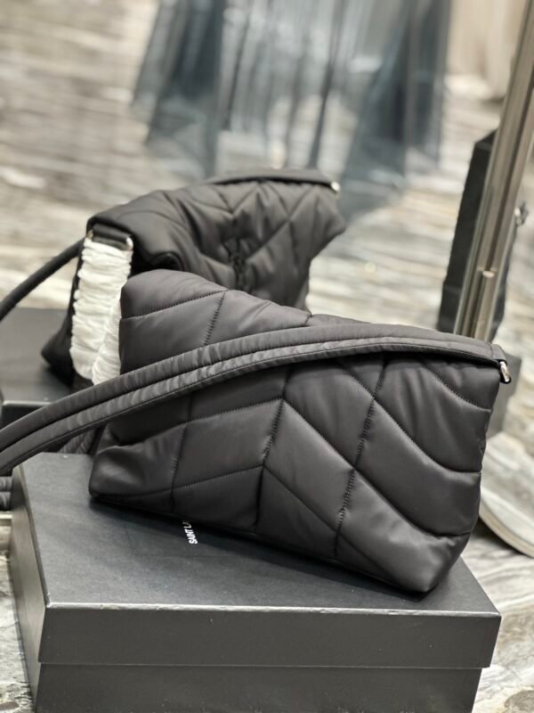 Loulou puffer_nylon model Salt-style preppy shoulder and crossbody bag for both men and women - 图片 6