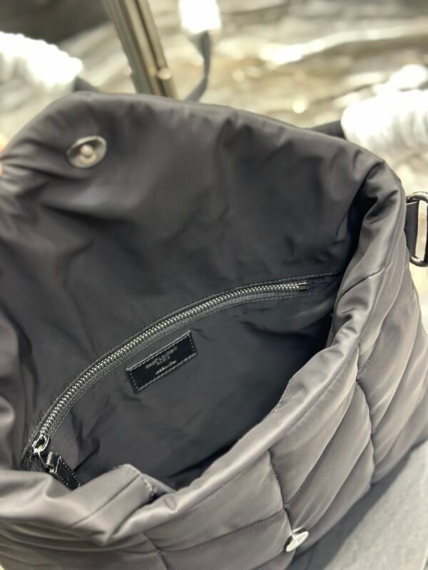 Loulou puffer_nylon model Salt-style preppy shoulder and crossbody bag for both men and women - 图片 3
