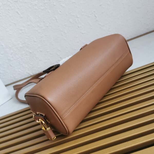 【Top original】🌹New model🔥(1BB127 full leather) 🎉Long handle bowling bag🎉, zipper handbag - 图片 9