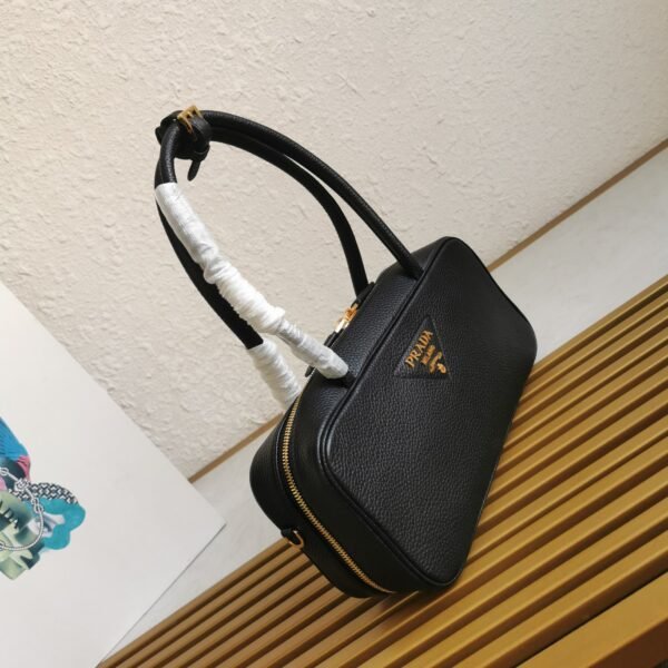 [Top original] P house 🌹New model🔥 (1BB126 full leather)🎉Long handle underarm handbag🎉, zipper handbag👏 - 图片 2