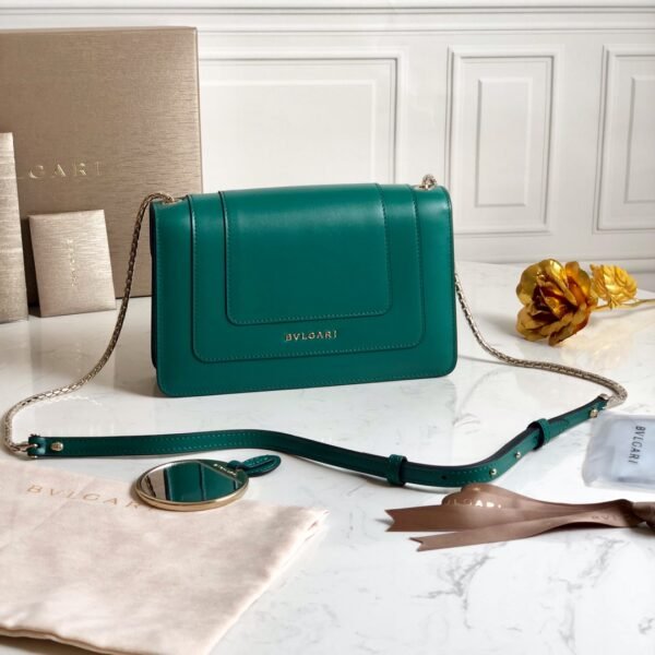 Bulgari Fetal Cow Series Hardware Upgraded Edition Malachite Snake Head - 图片 2