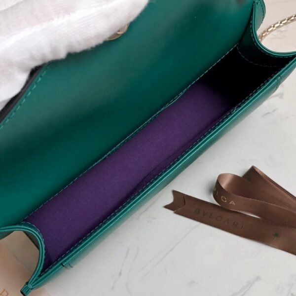 Bulgari Fetal Cow Series Hardware Upgraded Edition Malachite Snake Head - 图片 6