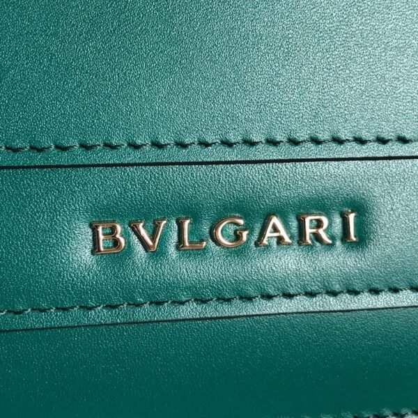 Bulgari Fetal Cow Series Hardware Upgraded Edition Malachite Snake Head - 图片 5
