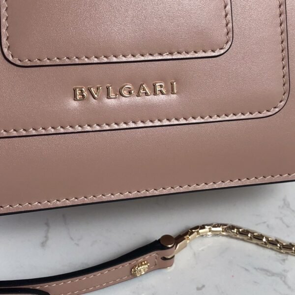 Bulgari Serpenti Forever series Hardware Upgraded Edition Malachite Snake Head Popular Milk Tea Color - 图片 9