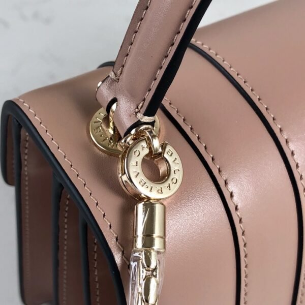 Bulgari Serpenti Forever series Hardware Upgraded Edition Malachite Snake Head Popular Milk Tea Color - 图片 8