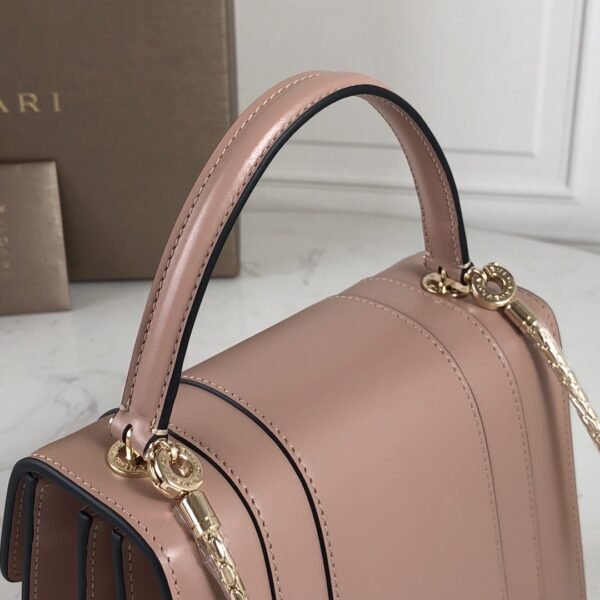 Bulgari Serpenti Forever series Hardware Upgraded Edition Malachite Snake Head Popular Milk Tea Color - 图片 7
