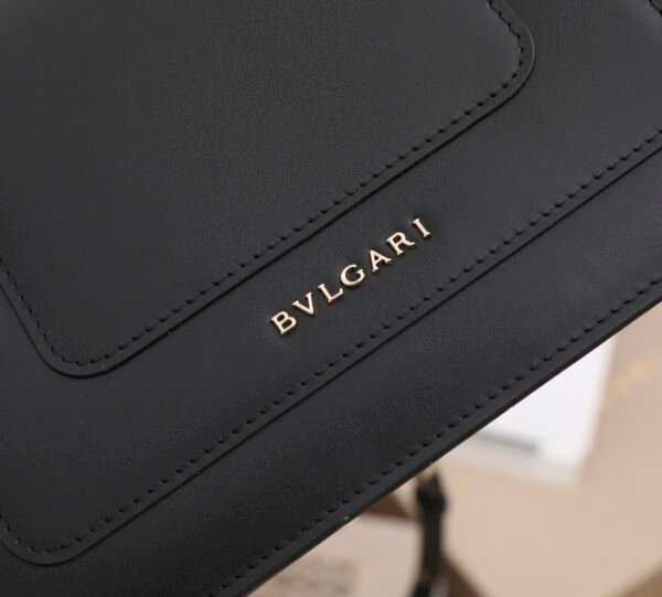 Bulgari fetal cow series malachite snake head black leather is delicate and soft, the leather is glossy [Seduction] 💃 - 图片 6