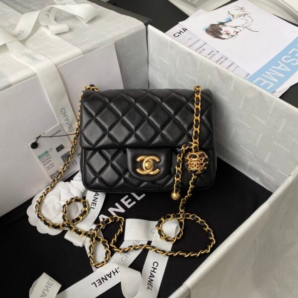 💞Chanel✨AS1786 popular metal cf mini flap bag