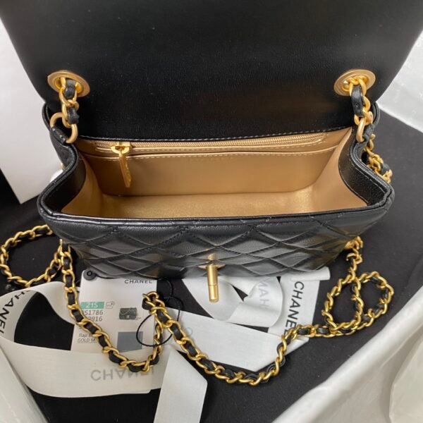 💞Chanel✨AS1786 popular metal cf mini flap bag - 图片 5