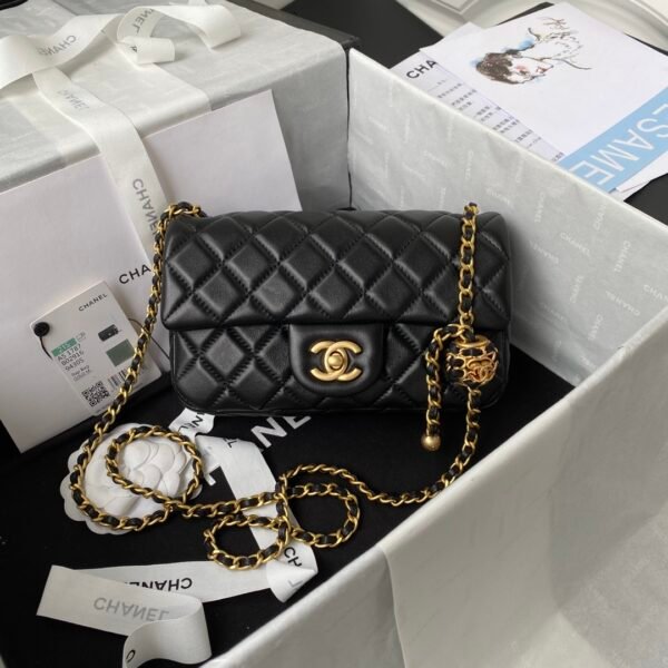 💞Chanel✨AS1787 popular metal cf mini flap bag