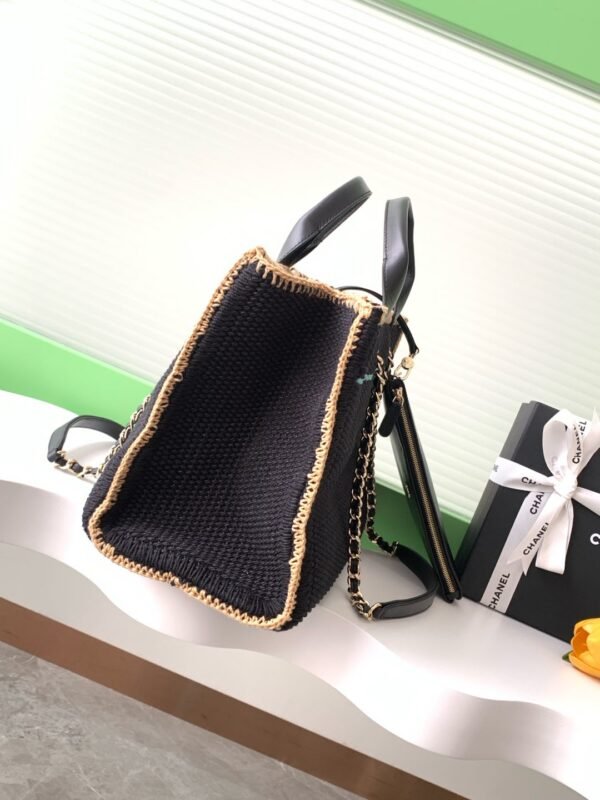 Woven CHANEL beach bag | romantic summer atmosphere - 图片 2