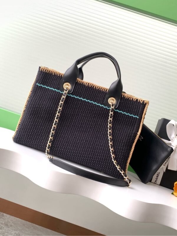 Woven CHANEL beach bag | romantic summer atmosphere - 图片 9