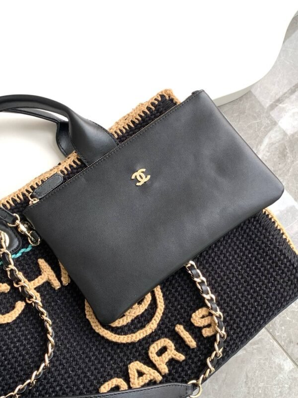 Woven CHANEL beach bag | romantic summer atmosphere - 图片 8