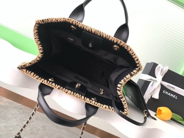 Woven CHANEL beach bag | romantic summer atmosphere - 图片 4