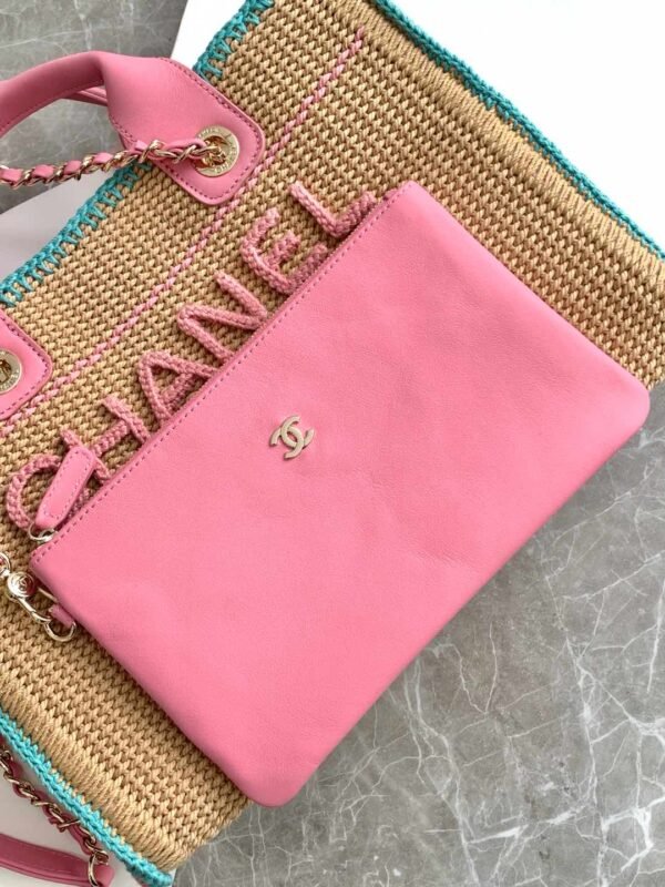 Woven CHANEL beach bag | romantic summer atmosphere - 图片 7