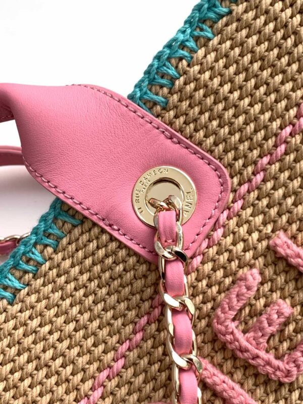 Woven CHANEL beach bag | romantic summer atmosphere - 图片 5