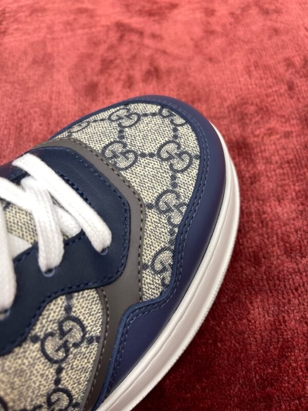 Gucci Biscuit Shoes Series Purchasing Level "Navy Blue" Men's - 图片 8