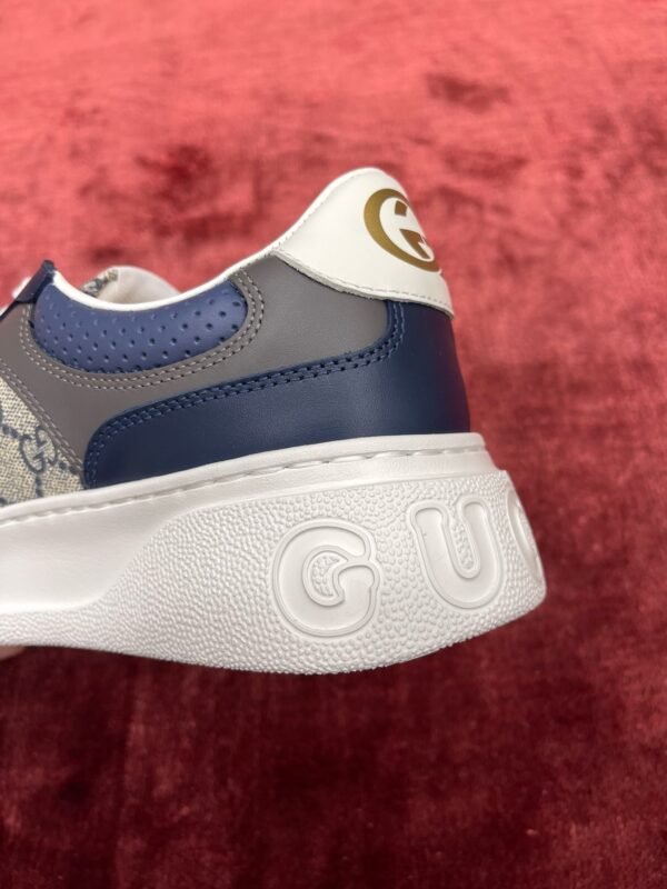 Gucci Biscuit Shoes Series Purchasing Level "Navy Blue" Men's - 图片 5