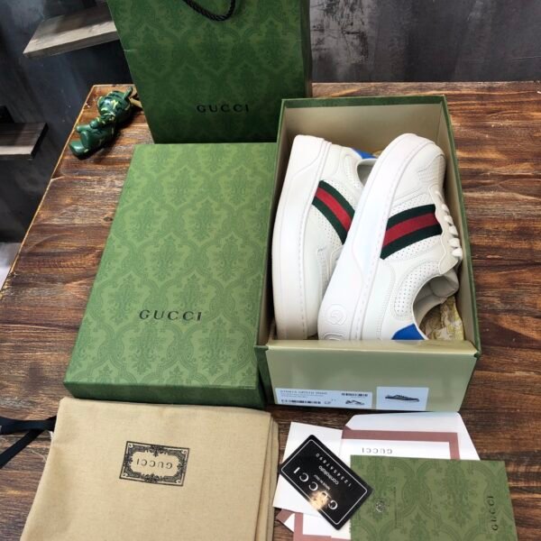 Upgraded version 35-45 couple style Gucci latest men's and women's casual biscuit shoes - 图片 2