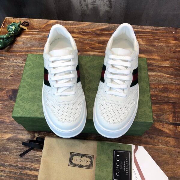 Upgraded version 35-45 couple style Gucci latest men's and women's casual biscuit shoes - 图片 9