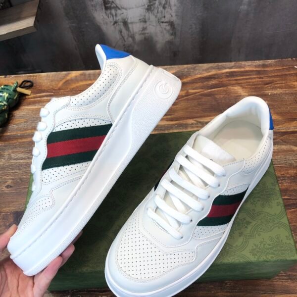 Upgraded version 35-45 couple style Gucci latest men's and women's casual biscuit shoes - 图片 7