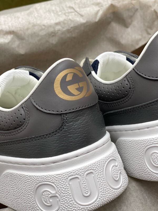 Gucci Biscuit Shoes Series Purchasing Level "Blue Gray" Men's - 图片 6