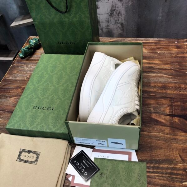 Upgraded version 35-45 couple style Gucci latest men's and women's casual biscuit shoes - 图片 2