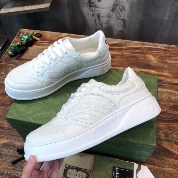Upgraded version 35-45 couple style Gucci latest men's and women's casual biscuit shoes - 图片 8