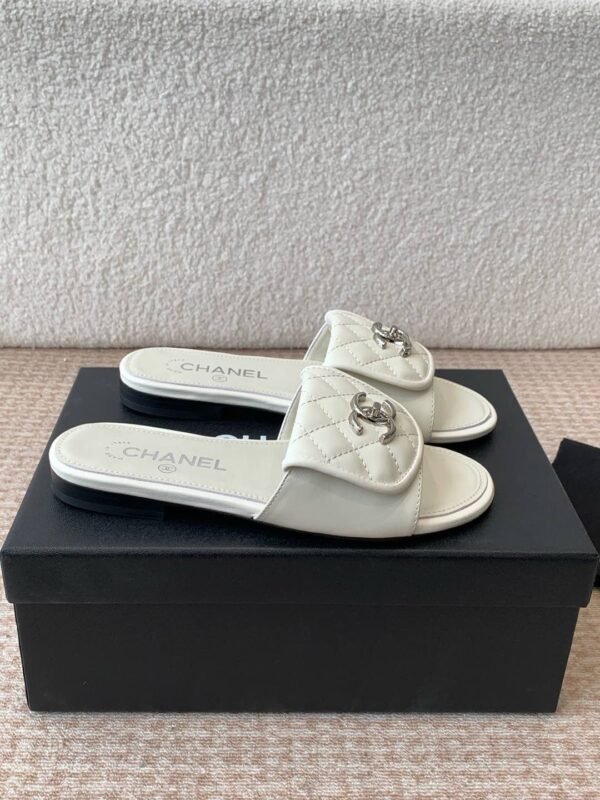Chanel 24ss Spring/Summer New Arrival Sheepskin Slippers - 图片 7
