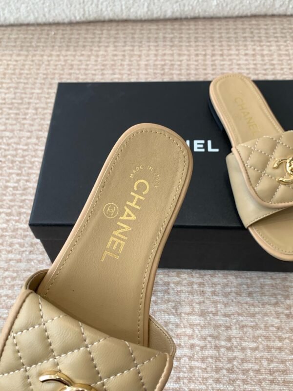 Chanel 24ss Spring/Summer New Arrival Sheepskin Slippers - 图片 9