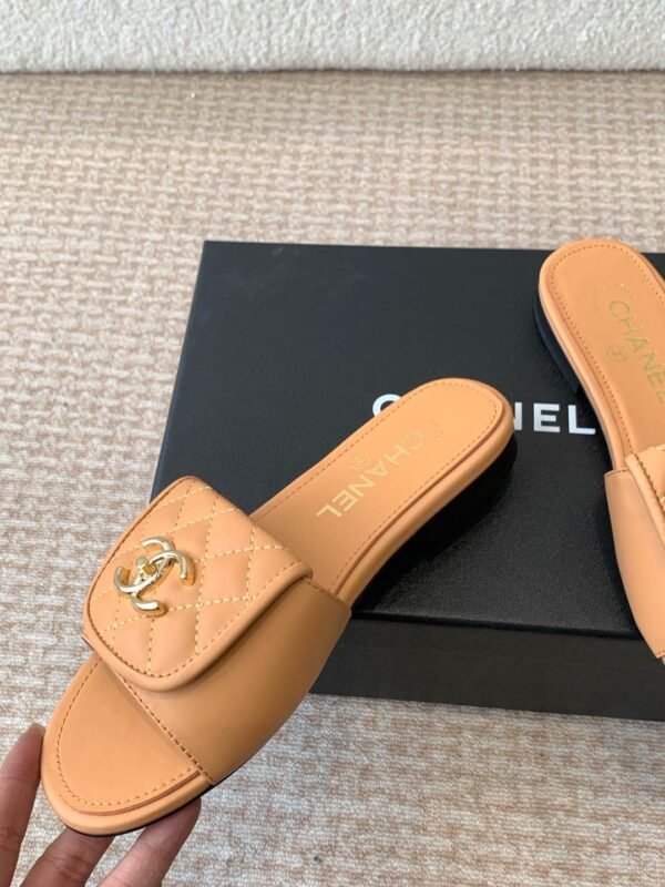Chanel 24ss Spring/Summer New Arrival Sheepskin Slippers - 图片 7