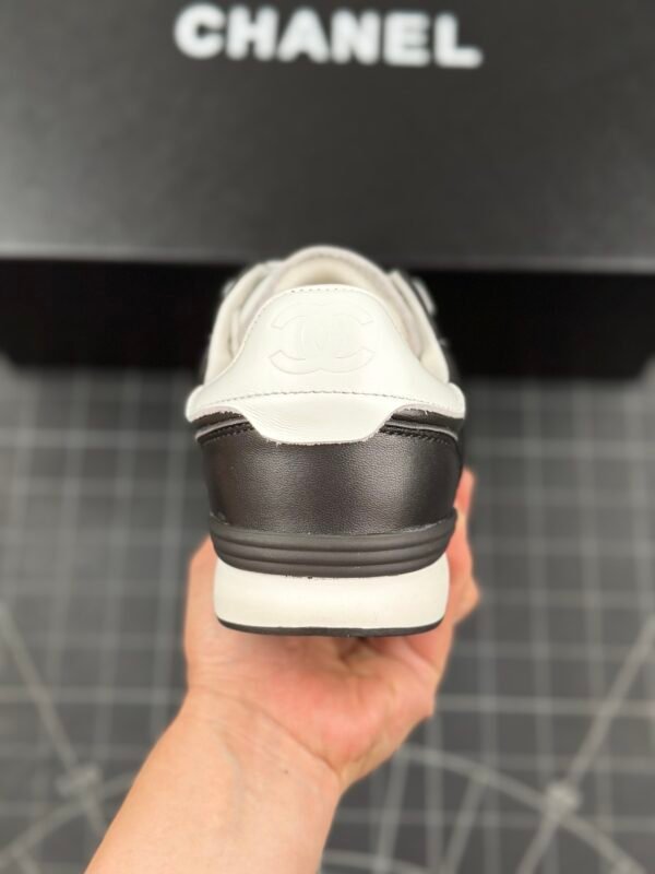 Chanel 24a Dexter Shoes Flat Lace-up Round Toe Diamond Style - 图片 8