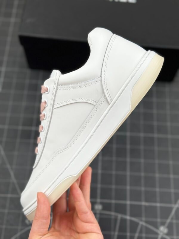 Chanel 24SS latest model full leather panda color White shoes Casual sneakers Skateboard shoes - 图片 9
