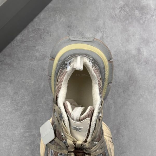 BALENCIAGA 3XL Sneakers 3+10th Generation Series Mesh-woven distressed straps metal style low-top retro wide-soled dad shoes - 图片 7
