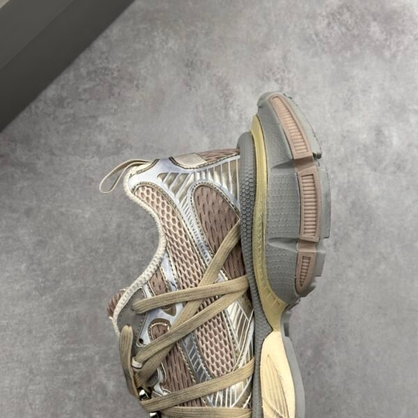 BALENCIAGA 3XL Sneakers 3+10th Generation Series Mesh-woven distressed straps metal style low-top retro wide-soled dad shoes - 图片 5