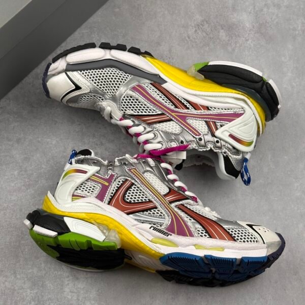 BALENCIAGA Runner Sneaker" jogging series 7.5 generation low-top retro wild running trendy grandma shoes - 图片 9
