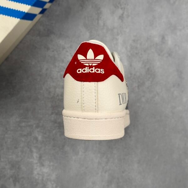 Adidas Originals Superstar x DIOR joint shell head series low-top classic versatile casual sports shoes - 图片 4